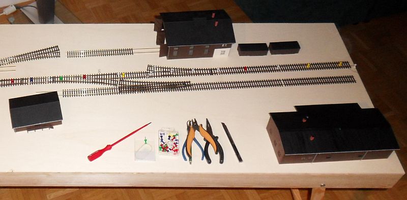 Bahnhof Possendorf - Gleisplanung - Lokschuppen