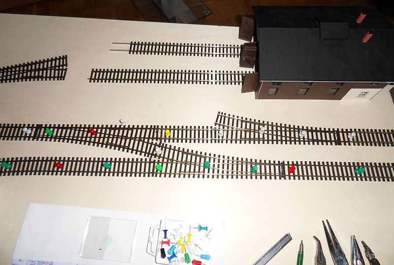 Bahnhof Possendorf - Gleisverlegung - Ladestra&szlig;e