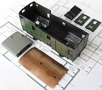 Windbergbahn - Packwagen - Rohbau