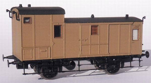 Windbergbahn - Packwagen - Bremseraufsatz links