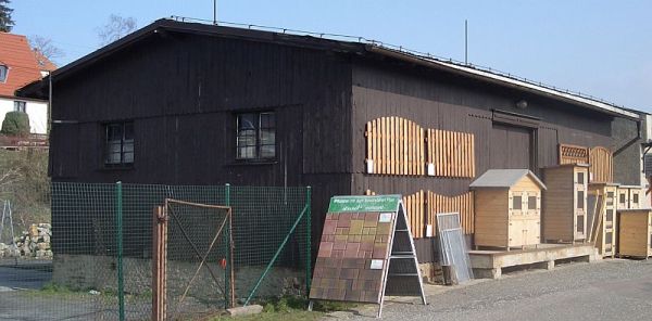 Bahnhof Possendorf - Gebäude - Güterschuppen klein - Original