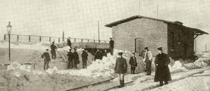 Bahnhof Bannewitz - Anlagenplanung - G&uuml;terschuppen Bannewitz